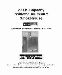 Harbor Freight Tools Smoker 92388-page_pdf